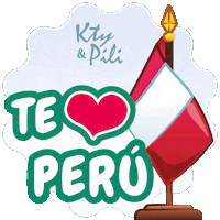 Peru Fiestaspatrias Sticker by Kty&Pili