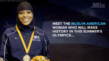 ibtihaj muhammad mic GIF