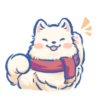 Puppy What Sticker by Lazy Corgi