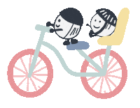 Family Bike Sticker by Frankfurt mit Kids
