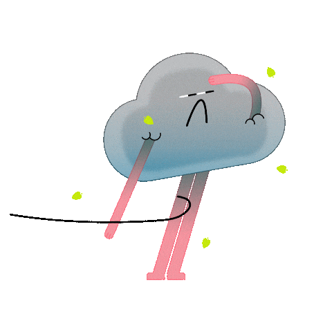Wind Storm Fall Sticker by Met Office weather