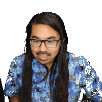 Girl What Sticker by Rod Kim