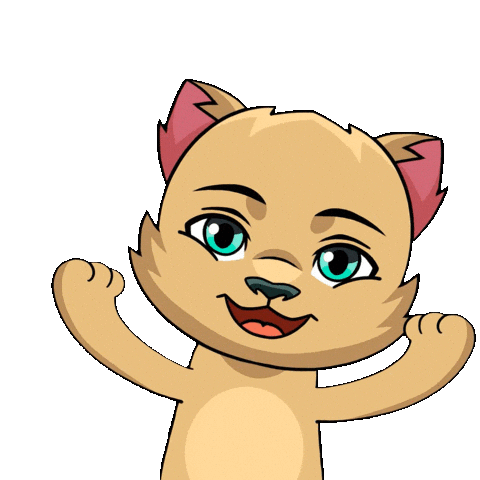 Happy Lets Go Sticker by Kabu