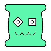 Face Cinema Sticker by La Forêt Électrique