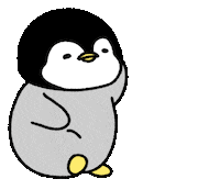 Penguin Antoinette Sticker by haebom