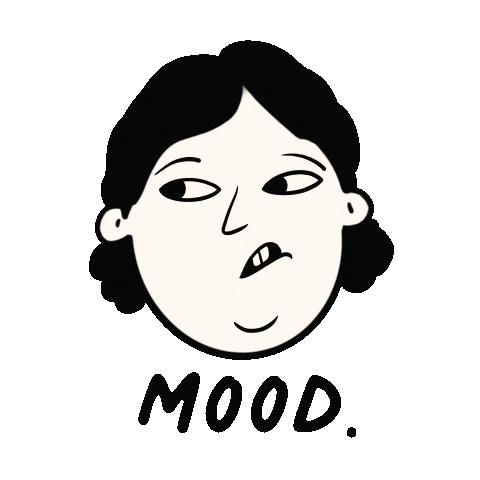guendouglas mood eye roll rude moody Sticker