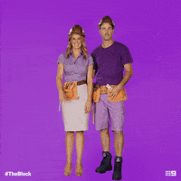 Point Up Channel 9 GIF by The Block