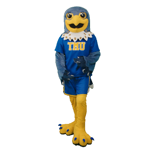 Mascot Kicking Sticker by Toronto Metropolitan University