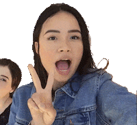 model hello Sticker by MAPA