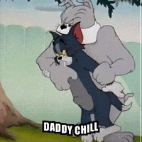 Tom And Jerry Daddy Chill GIF