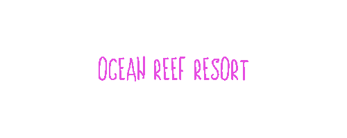 OceanReefResort giphyupload beach vacation ocean Sticker