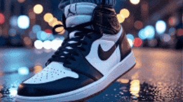 bestgifs4proxynetworks giphyupload nike sneakers puddles GIF
