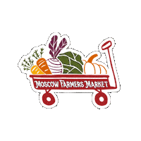 Wagon Sticker by MoscowFarmersMarket
