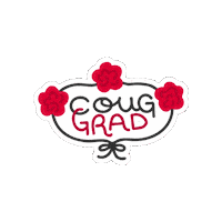 Washington State University Go Cougs Sticker by WSU Pullman