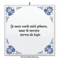 Nl Wijsheid GIF by Tegelspreuken.nl