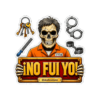 Halloween Skull Sticker
