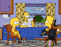homer simpson snowball GIF
