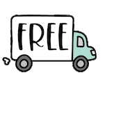 Small Business Delivery Sticker by Alison J Prince