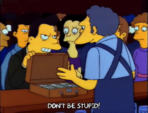 Angry Season 3 GIF by The Simpsons