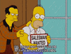 Pull Away Season 15 GIF by The Simpsons
