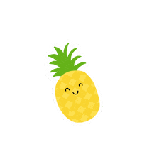 Pineapple Express Summer Sticker