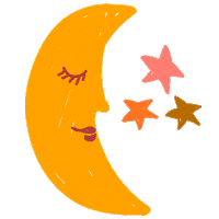 Moon Sticker