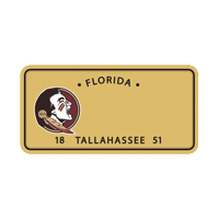 Gold Garnet Sticker by Florida State University