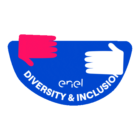 Diversity Inclusion Sticker by Enel Italia