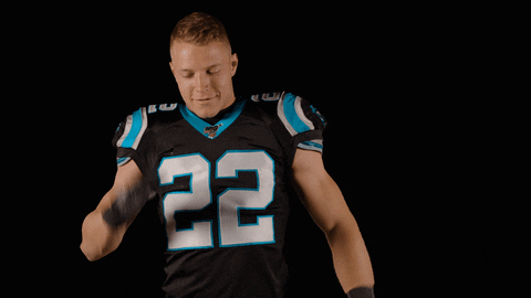 Christian Mccaffrey Dancing GIF by Carolina Panthers