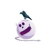Halloween Death Sticker by Creative Hatti