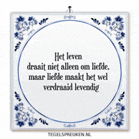 Wijsheid Spreuk GIF by Tegelspreuken.nl