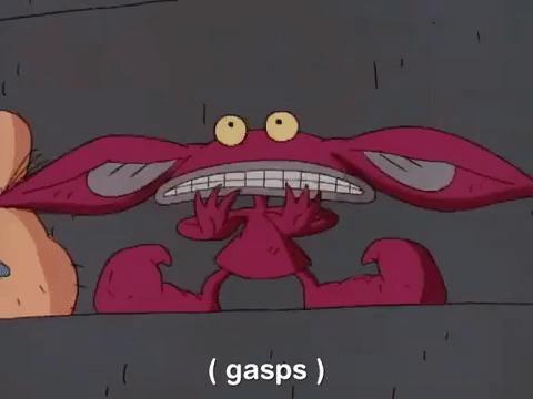 aaahh real monsters nicksplat GIF