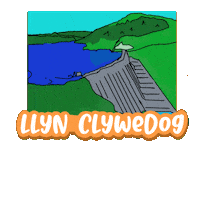 Clywedog Lake Sticker