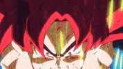Dragon Ball Super Broly Transformation GIF