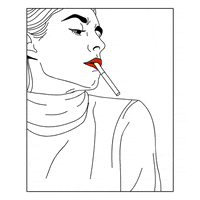 Art Smoking GIF by Emma Darvick