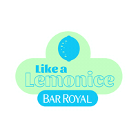 barroyal ice lemon barroyal bar royal Sticker