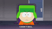 talking kyle broflovski GIF by South Park 