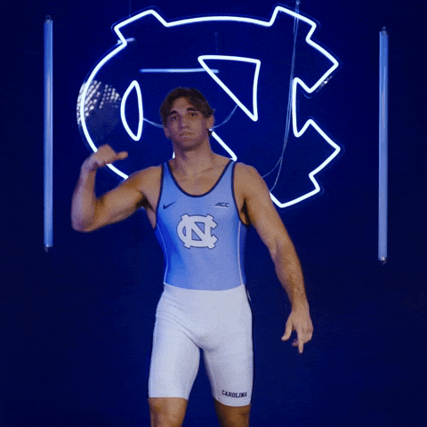 University Of North Carolina Wrestling GIF by UNC Tar Heels