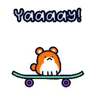 Happy Oh Yeah Sticker