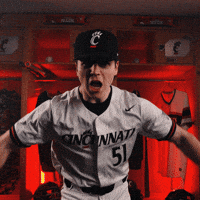 College Baseball Uc GIF by Cincinnati Bearcats