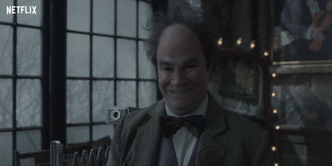 a series of unfortunate events laugh GIF by NETFLIX