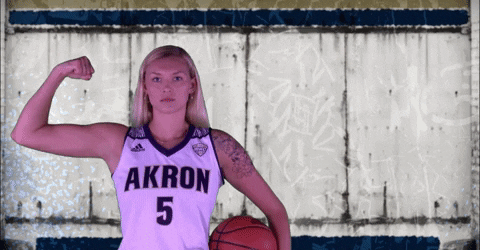 University Of Akron Andone GIF by Akron Zips