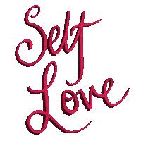 Love Yourself Lettering Sticker