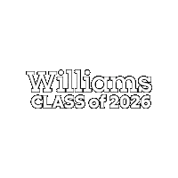 Williams Class Of 2026 Sticker by Williams College