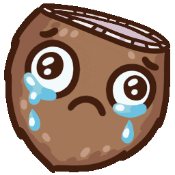 Sad Eyes Sticker