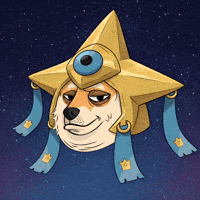 To The Moon Smiling GIF by Doge Pound