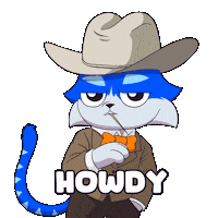 Cat Hello Sticker by Toshithecat