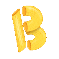 Al Dente Abc Sticker by Bianca Bosso
