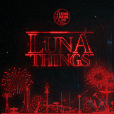 stranger things GIF by Luna Park NYC