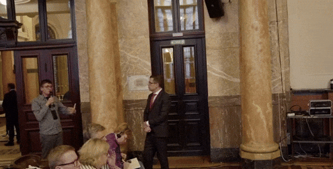 mimogarciastoyanovgruev giphyupload mimo garcia мимо гарсия дискусия за човешките права GIF